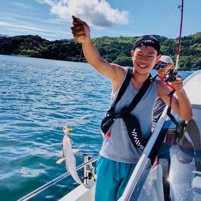 遊漁船 海釣り お客様